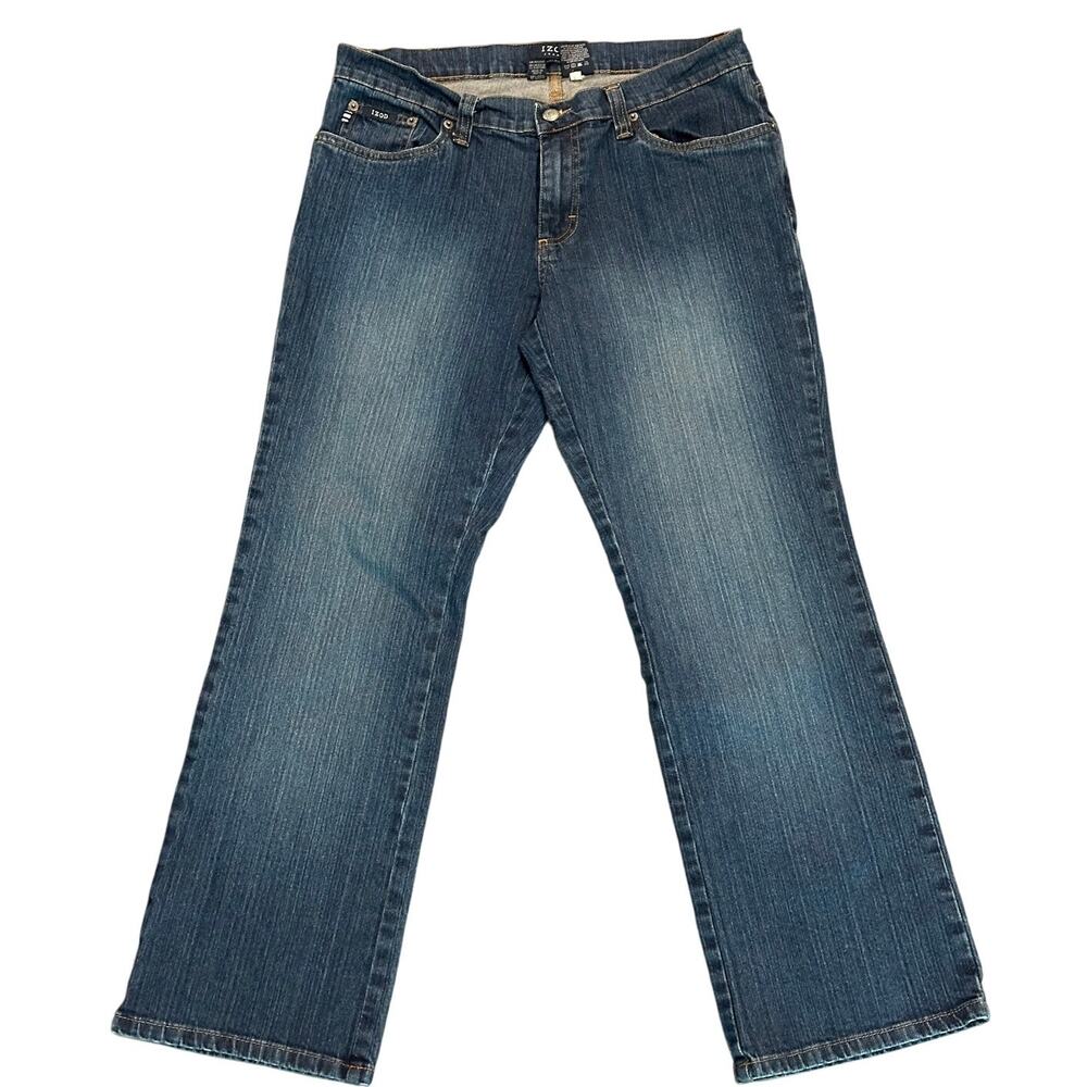 Vintage Izod Stretch Wide Leg Denim Classic Jeans Women's Size 10